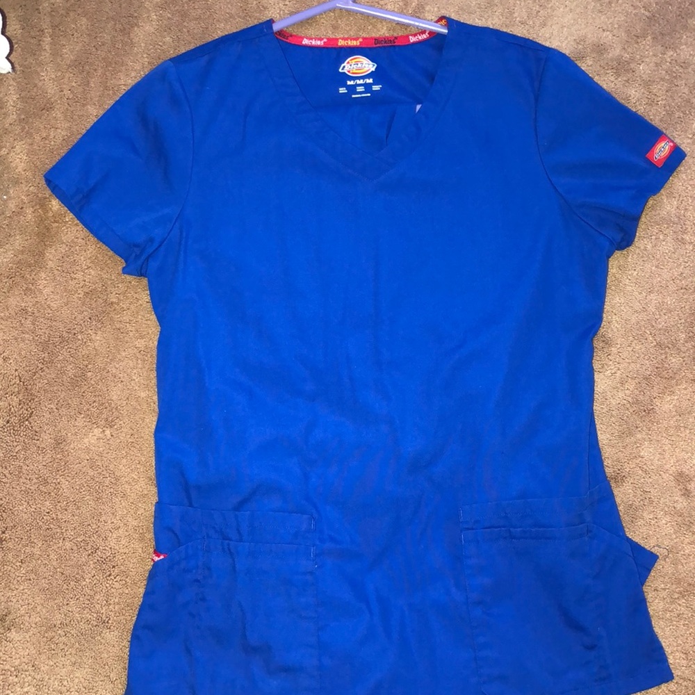 Dickies blue scrub set